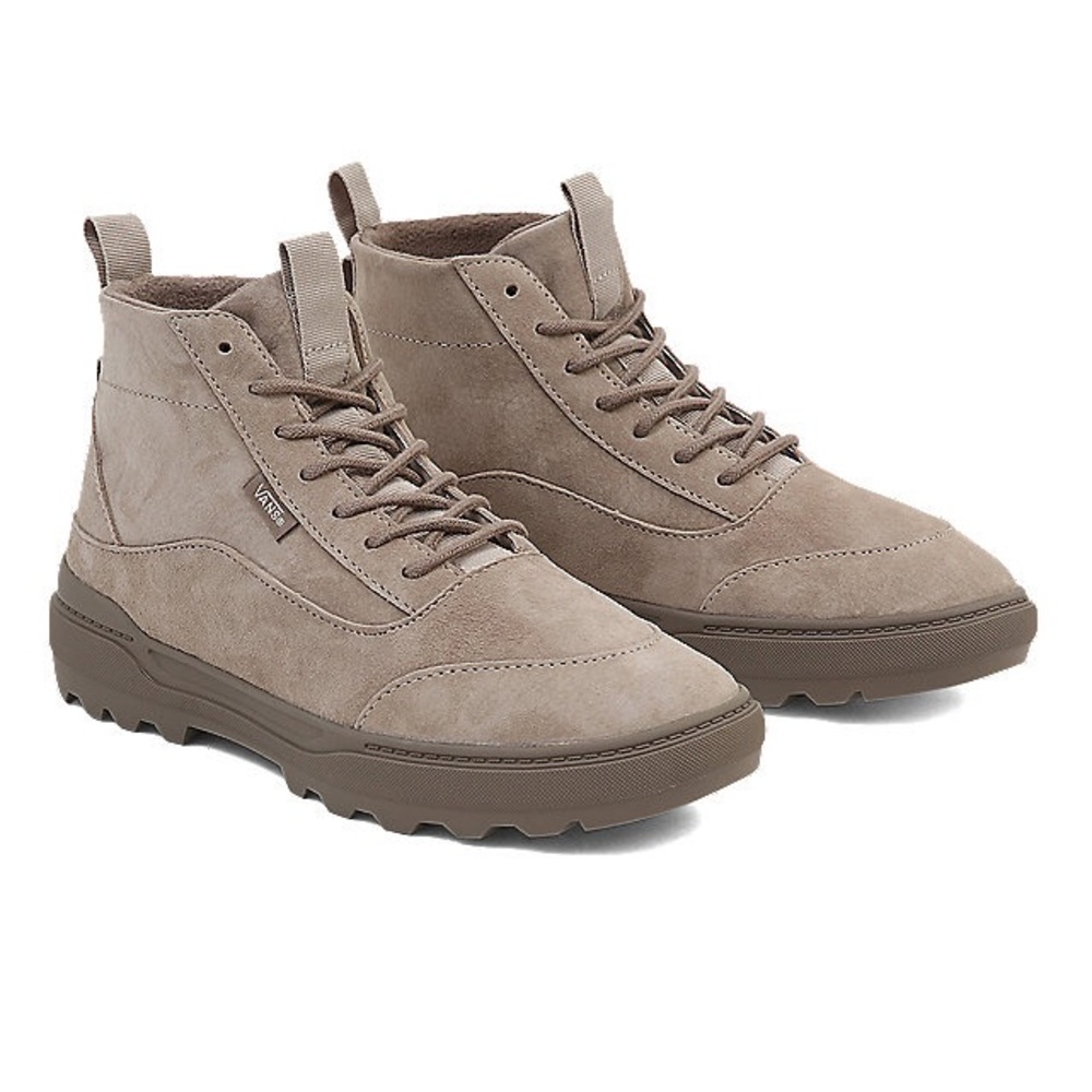 Vans Colfax Utility Cold Weather Suede Boots MTE-1 Beige Like-New Men’s Size - 8